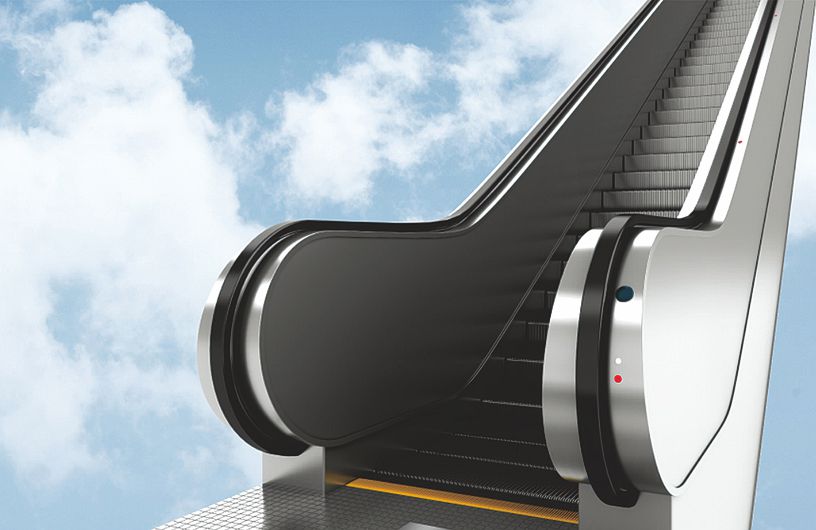 Public traffic type escalator
